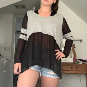 LF Emma & Sam Mesh Detail Hoodie